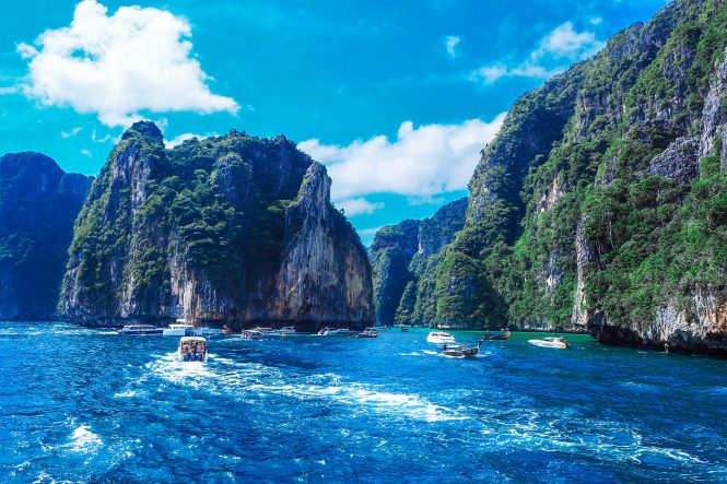 Phi Phi in Thailand - fabulous yacht charter destination