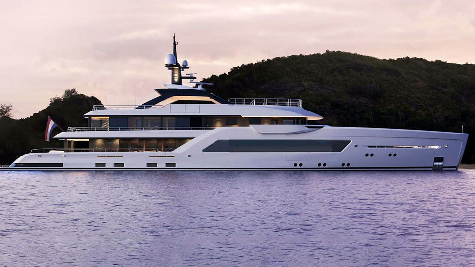 Project Snow - 60m Limited Editions Amels Superyacht © Amels
