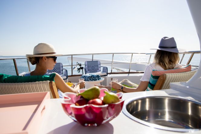 Superyacht lifestyle in the South Pacific © Ann Orman Photography