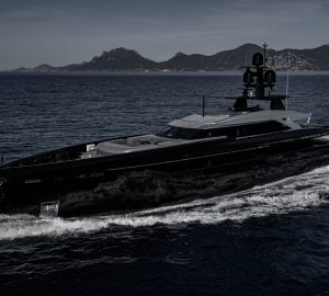 A first look into Tankoa Yachts' dark and mysterious superyacht OLOKUN