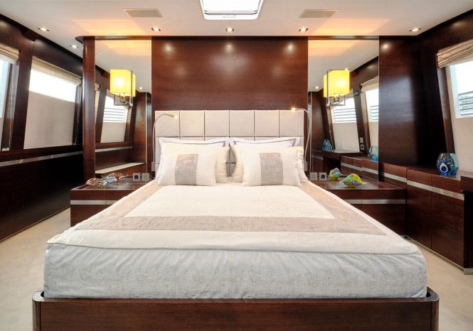 Deluxe and welcoming accommodation on board