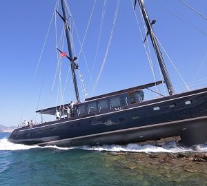 Luxury sailing yacht MiTi ONE launched by Bodrum Oguz Marin