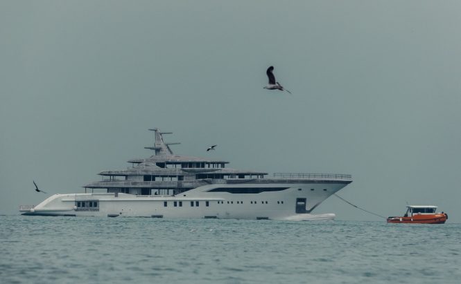 Bilgin 243 superyacht following her technical launch