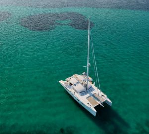 The Greece charter grounds await with luxury catamaran STADIUM