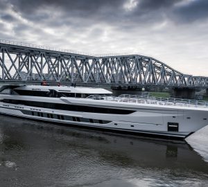 World's largest and fastest all-aluminium luxury yacht: GALACTICA by Heesen on her maiden voyage