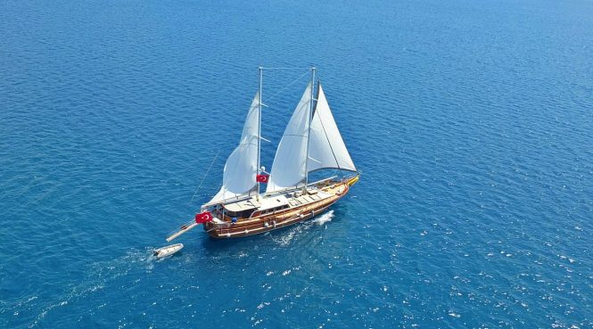 KAPTAN MEHMET BUGRA Sailing in the Mediterranean Sea