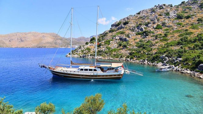 Prenses Bugce luxury gulet for charter in Turkey