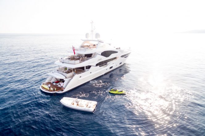 Luxury motor yacht NO.9 available for charter in the Western Mediterranean
