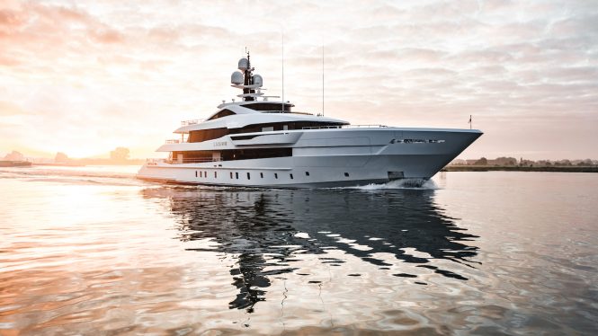 Luxury yacht LUSINE - Photo © Ruben Griffioen