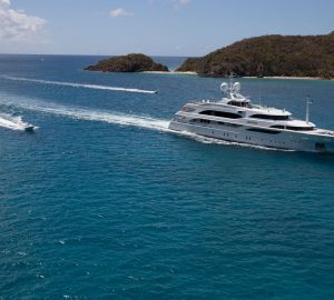 60m Benetti charter yacht MEAMINA offering 20% discount on Caribbean vacations