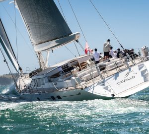 43m Sailing Yacht CAVALLO offering last-minute charter specials in the Caribbean