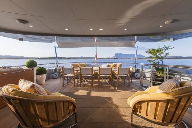 The perfect setting to watch the Monaco Grand Prix 2022 - The Shadow yacht