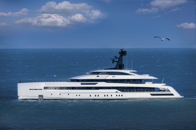 CRN motor yacht RIO 62m - Photo © Ferretti Group