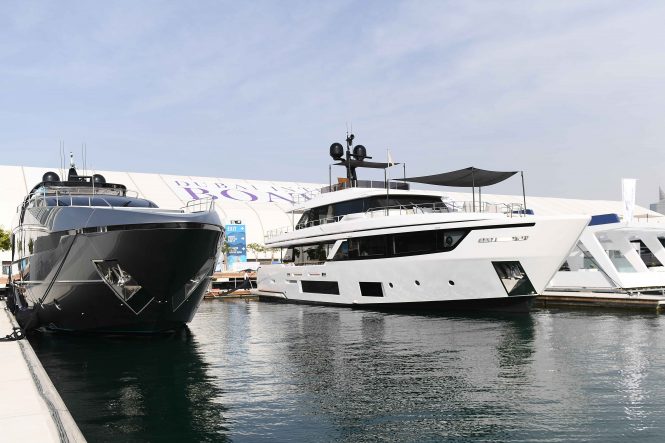 Ferretti Group Turns Heads at Dubai International Boat Show With Superyachts