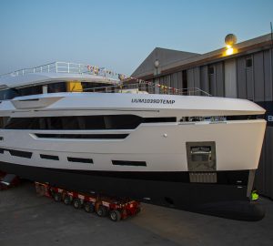 First DOM 113 model by Baglietto luxury yacht ATTITUDE launched