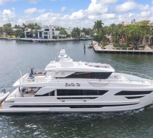 Superyacht BELLA TU joins luxury charter market in the Bahamas