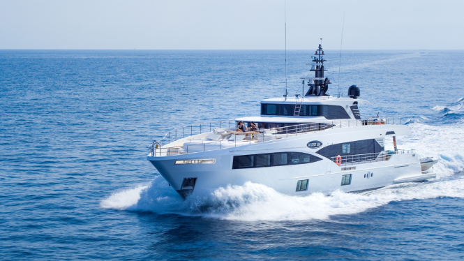 Motor yacht ISLA available for charters in the Mediterranean this summer