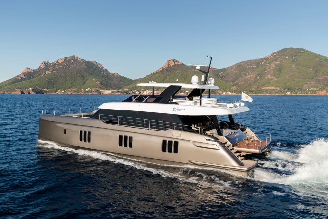 Sunreef 80 power - sistership to MANTA yacht