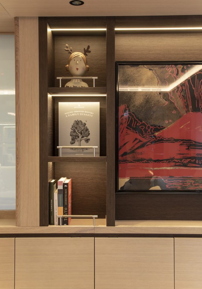 attention to detail and lovely artwork complete the interior design - Credits Giuliano Sargentini