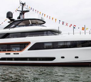 Benetti's second 37m Motopanfilo motor yacht EH2 launched
