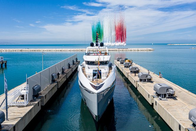 ARIA SF superyacht launch