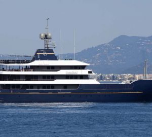 Luxury charter yacht FORCE BLUE celebrates 20 years with Lusben extension and refit