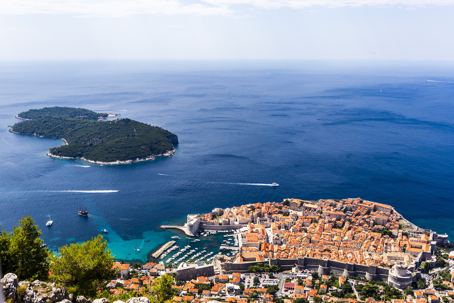 Luxury yacht charters in Dubrovnik are full of natural beauty and history