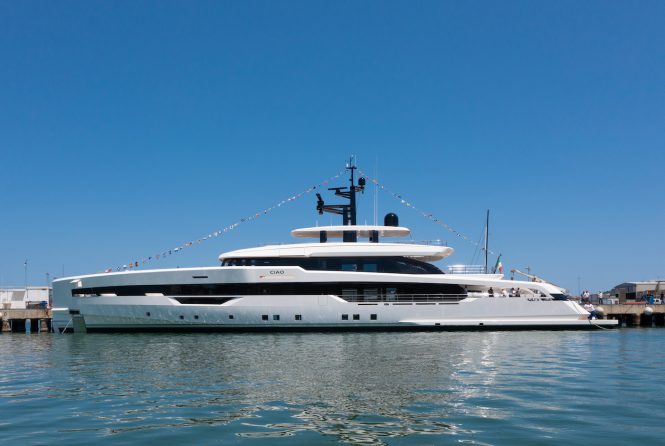 52m motor yacht CIAO by CRN launched in Italy