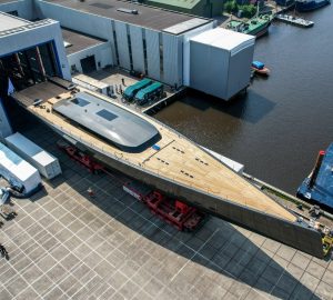 Vitters sailing yacht PROJECT 3083 named ALEA and launched