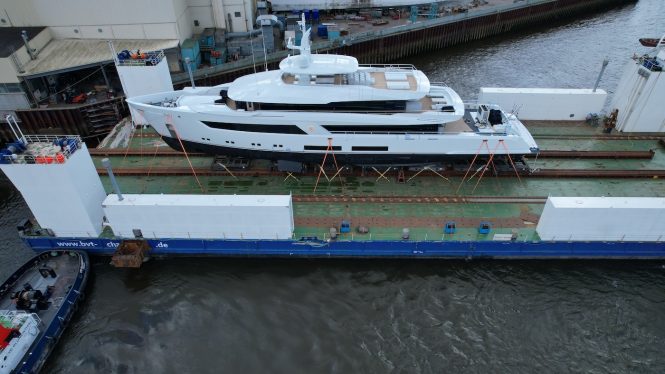 Yacht MOON SAND by Lurssen relaunched
