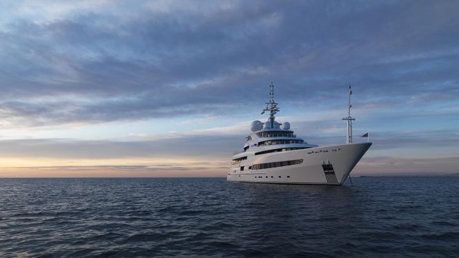 Luxury superyacht NAIA available for charter