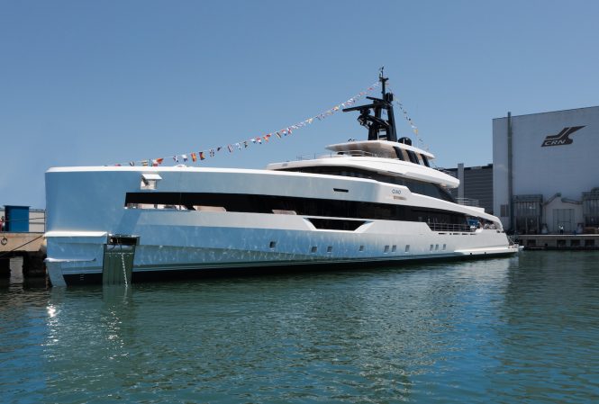 Motor yacht CIAO by CRN measuring 52m
