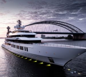 Oceanco delivers 117-metre mega yacht INFINITY