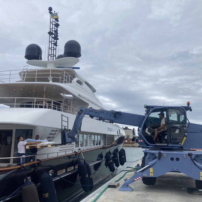 Cantiere Rossini re-launch yacht SPACE Y