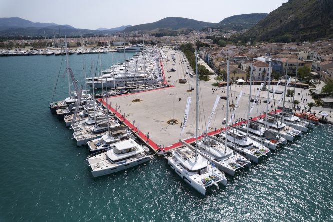 MEDYS 2022 catamarans on display