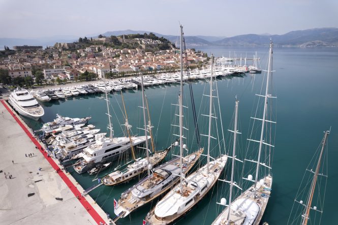 MEDYS 2022 yachts on display