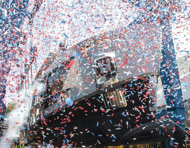 Motor yacht ENTERPRISE by Baglietto launched