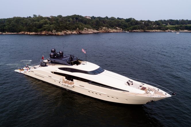 Motor Yacht Stealth, 150' Palmer Johnson.