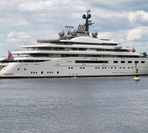160m Lurssen mega yacht BLUE delivered