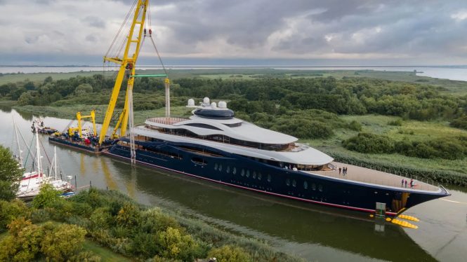 Feadship launches new 118m superyacht