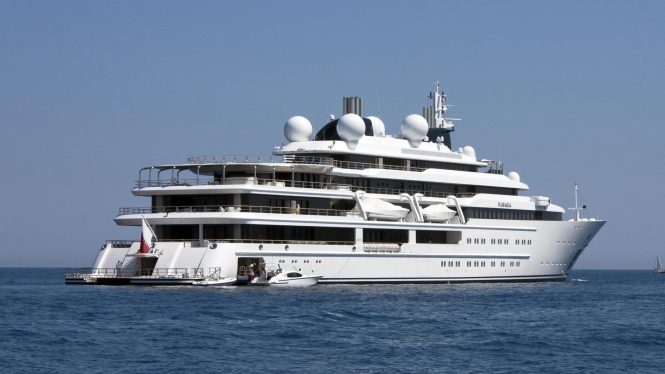 Luxury yacht KATARA