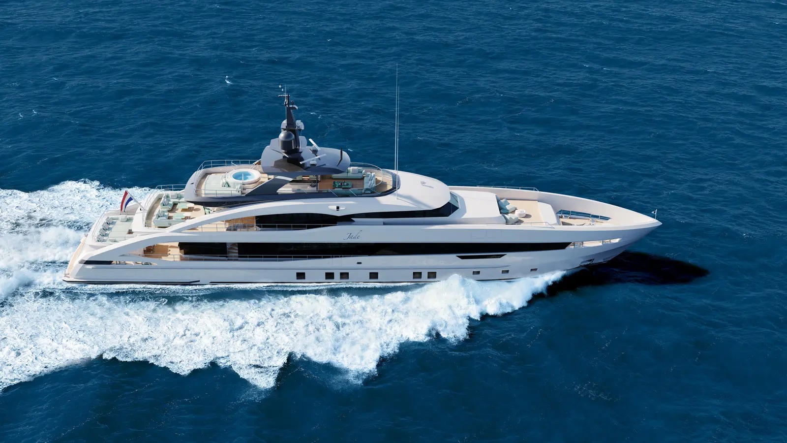 Heesen superyacht PROJECT JADE hull and superstructure joined — Yacht