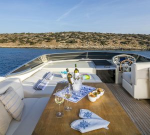 5% off Greece charter with luxury yacht GORGEOUS on remaining 2022 dates