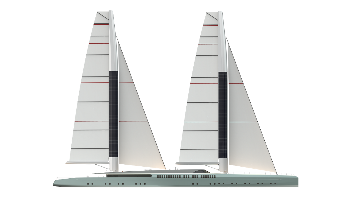 WING 100 yacht profile