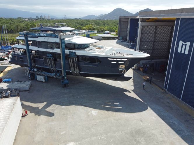 QUEEN TATI yacht ready to be launched