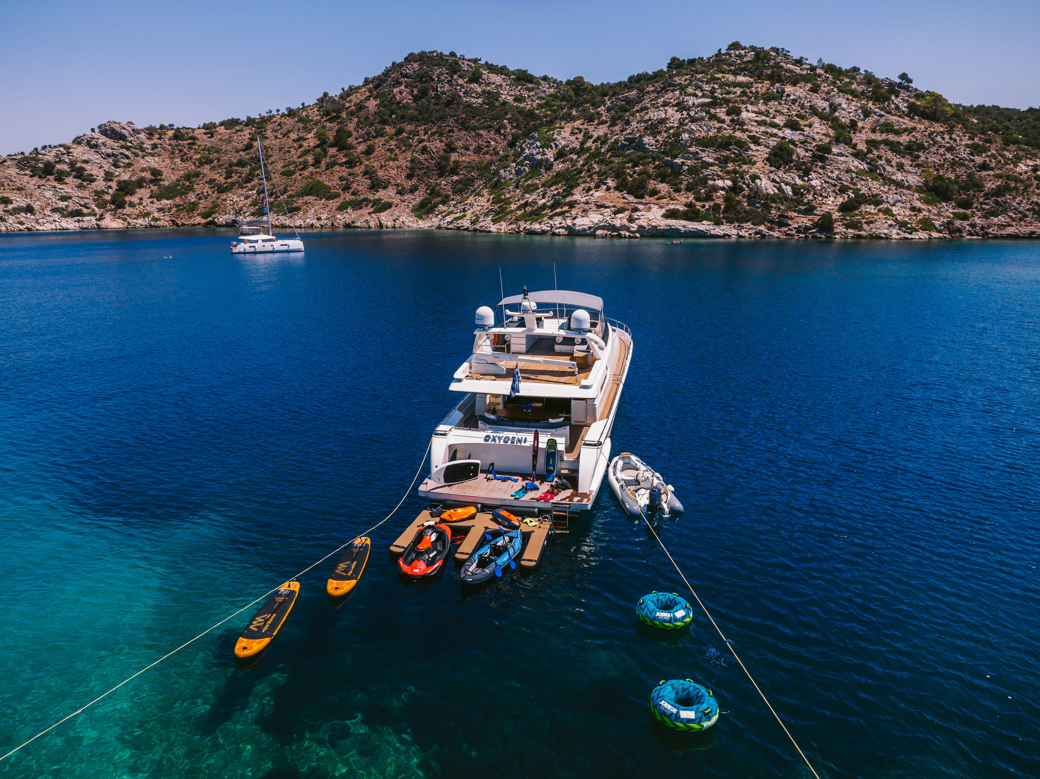 aft view with toys — Yacht Charter & Superyacht News