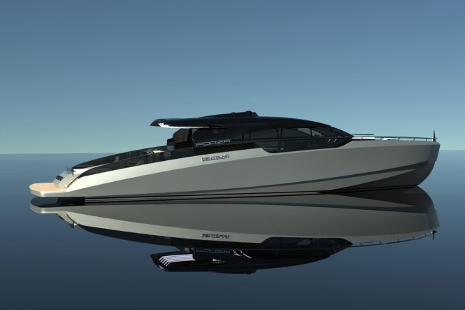 luxury yacht CENTUONO FORZA