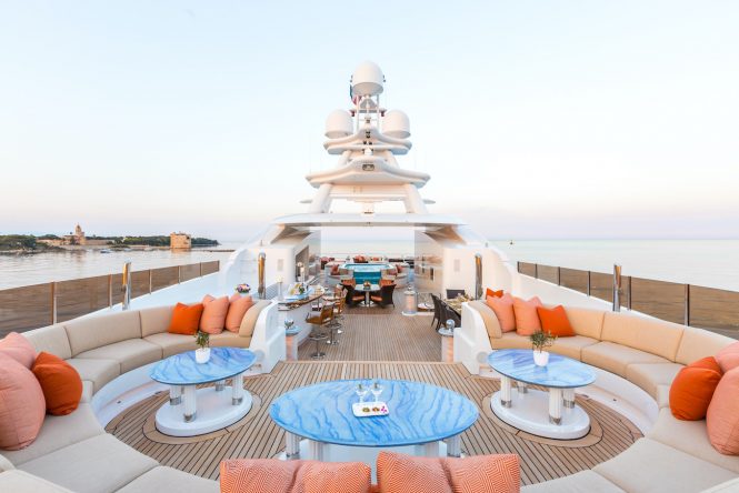 LUCKY LADY Sun Deck Forward