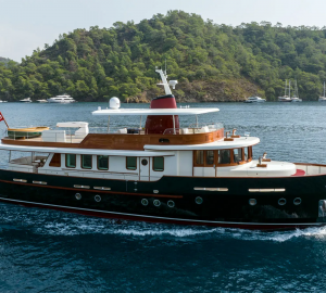 24m neo-classical pocket superyacht MAGNOLIA ONE delivered