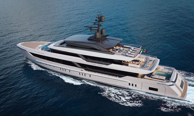 Sanlorenzo 57Steel yacht launched